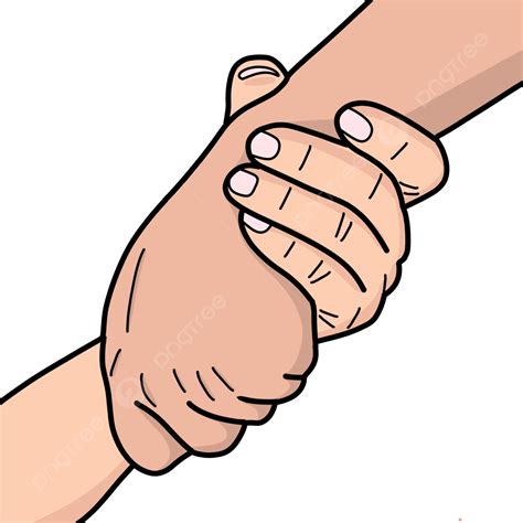 Hold A Hand Friendship Gesture Friend Hand Gestures Png Transparent