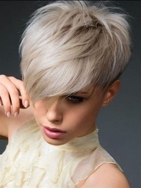 Funky Short Pixie Haircut With Long Bangs Ideas Short Pixie