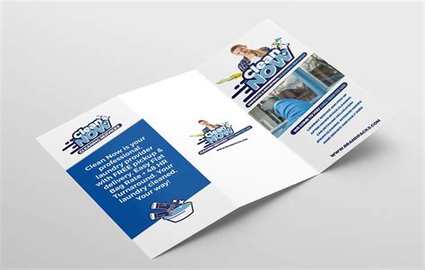 Cleaning Services Brochure Template