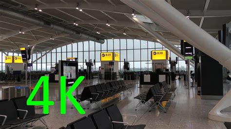 A 4k Tour Of London Heathrow Airport S Terminal 5 Lhr Egll Youtube