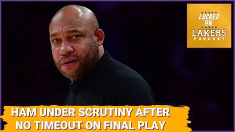 Lakers Lose To Sixers As Darvin Hams Coaching Decisions No Time Out