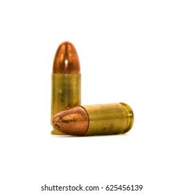 Set Bullet Casings Isolated On White Stock Photo 625456139 Shutterstock