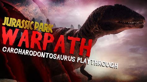 Jurassic Park Warpath Carcharodontosaurus Arcade Playthrough Youtube