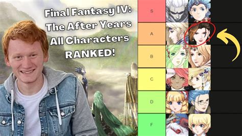 Final Fantasy Iv The After Years Characters Ranked From Worst To Best