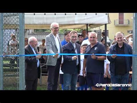 Amor Sportiva Inaugurazione Nuovo Campo Sintetico Youtube