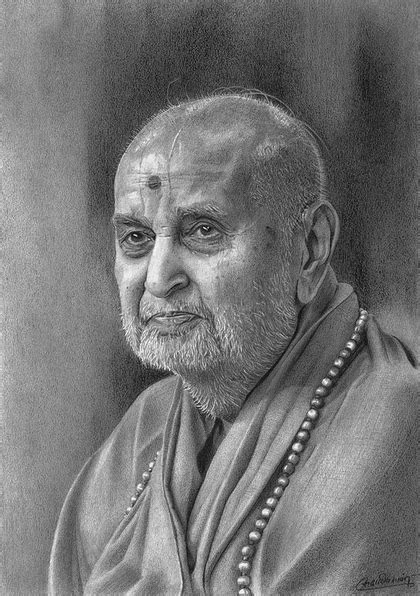 Pramukh Swami Maharaj Sketch At Best Price In Mumbai By 3d Impressions