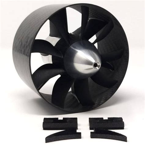 Powerfun EDF 50mm 11 Blades Ducted Fan With RC Brushless Motor 4300KV