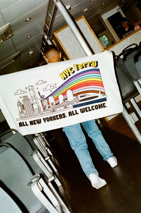 SEE IT NYC Ferry Launches Limited Time Pride Collection With Gay Pride