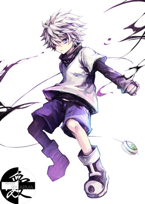 Killua Zoldyck Render By Armagaten On Deviantart