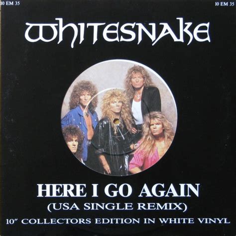 WHITESNAKE Here I Go Again USA Single Remix Reviews