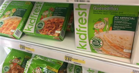 Target Kidfresh Frozen Meals Only 24¢ Each After Cash Back