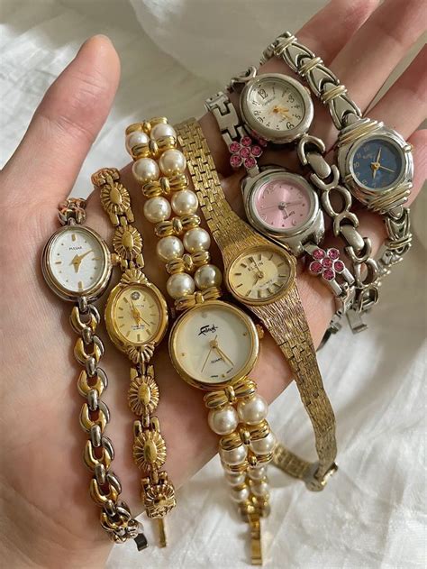 Gold And Silver Vintage Watches Gold Watch Silver Watch Dope Jewelry