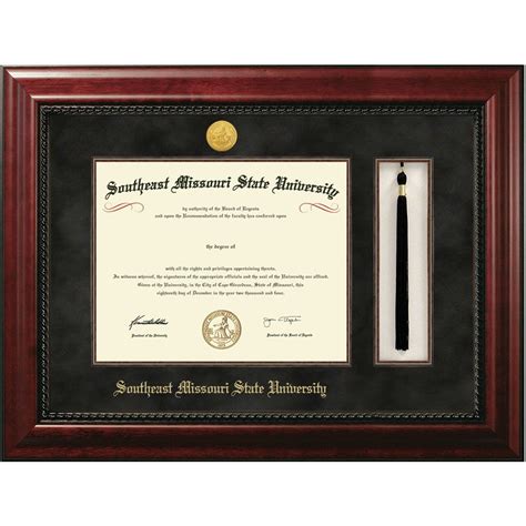 Southeast Missouri State University Executive Diploma And Tassel Box Frame