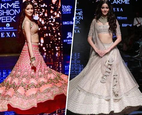 Ananya Pandey Lehenga - Spacotin