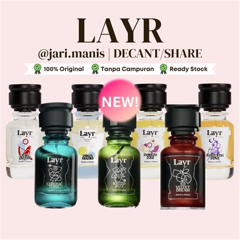 Jual Decant Share Layr Kyoto Jazz Velvet Dream Chronic Tonic Slow