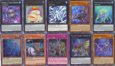 Yugioh Shark Deck Abyss Bahamut Toadally Awesome Valiant Stealth