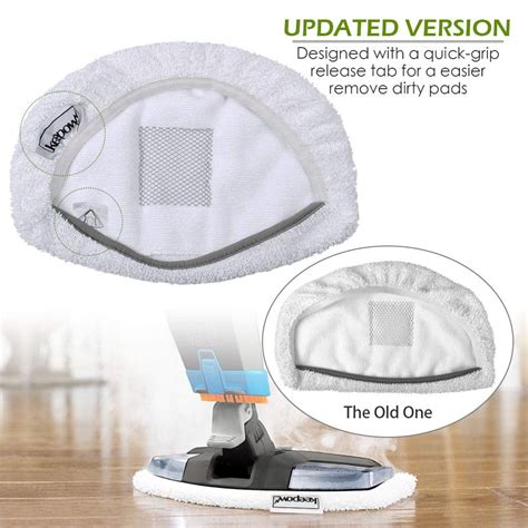 6 Pack Washable Steam Mop Pads For Bissell Powerfresh 1940 Series 35％off