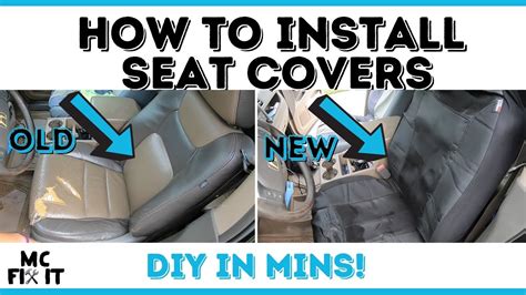 Installing A Seat Cover On Vehicle Complete Guide Youtube