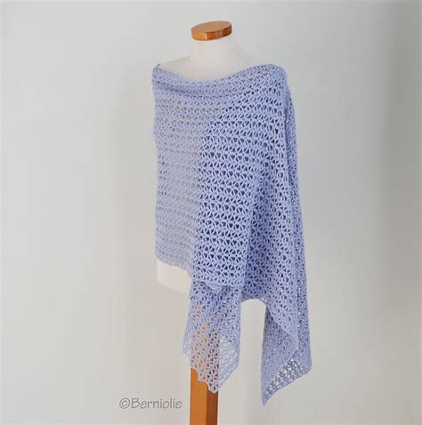 Gratis Haakpatroon Omslagdoek Freubelweb Crochet Lace Shawl