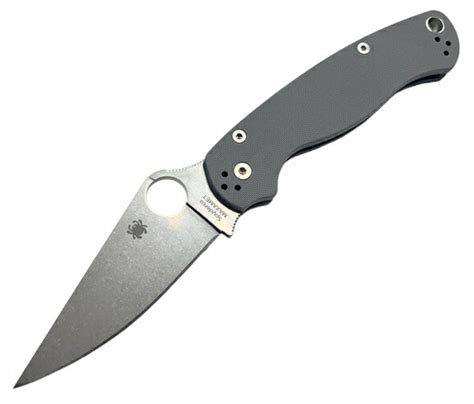 【楽天市場】spydercoスパイダルコpara Military 2パラミリタリー 2g 10 Maxametフォールディングナイフ