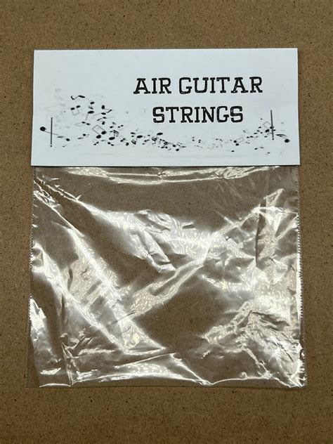 Air Guitar Strings Gag Ts White Elephant Novelty Ts Etsy Israel