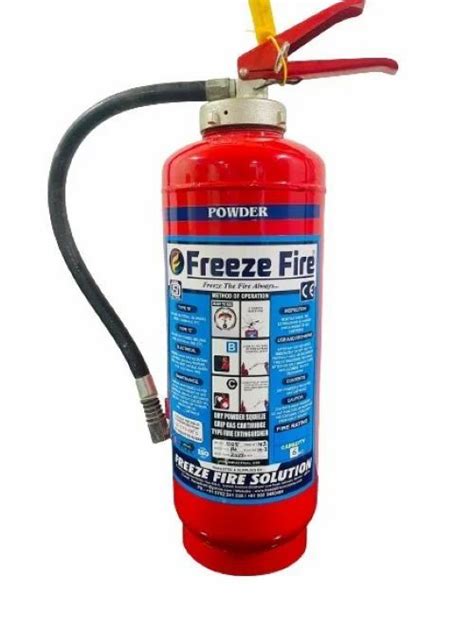 6 Kg Dcp Squeeze Grip Cartridge Type Fire Extinguisher At Rs 1600 Dry Powder Fire Extinguisher