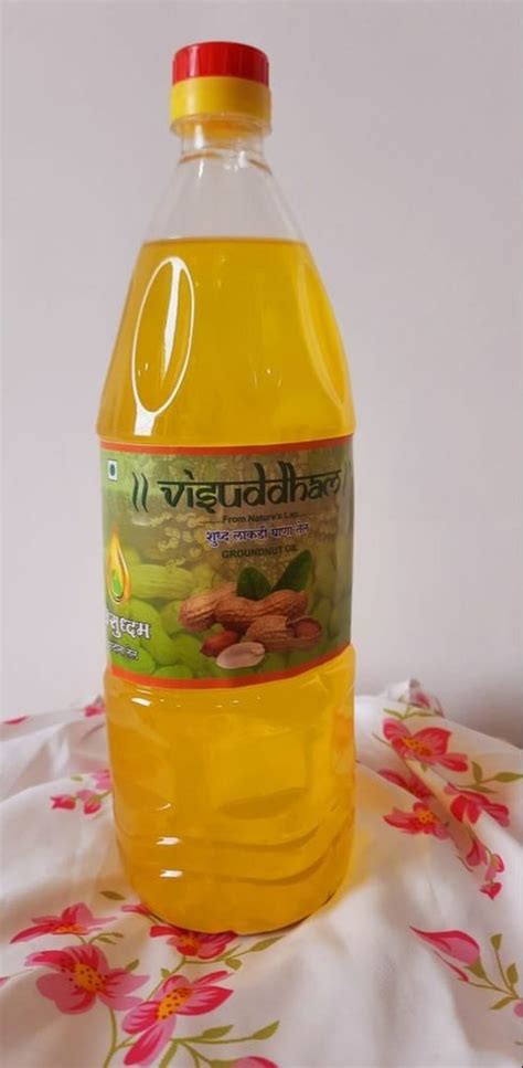 Cold Pressed Groundnut Peanut Oil For Cooking 1 Litre At Rs 305litre