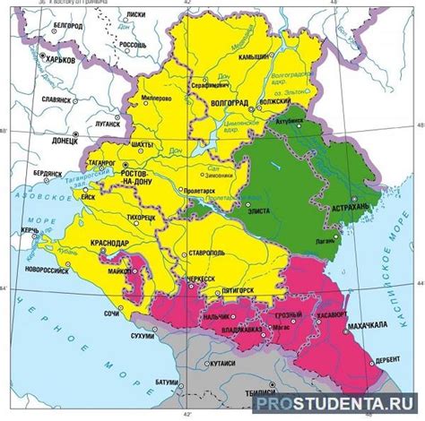 Европейский юг России, коренные жители, природа, предприятия юга России ...