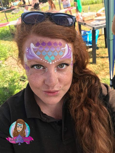 Mermaid Scales Face Paint Pro