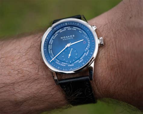 Hands On Video Review Nomos Zürich World Time Midnight Blue Two