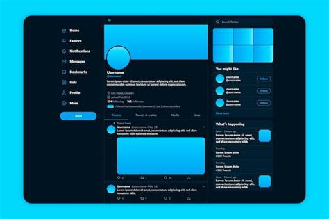 Twitter Interface Template Images Free Download On Freepik