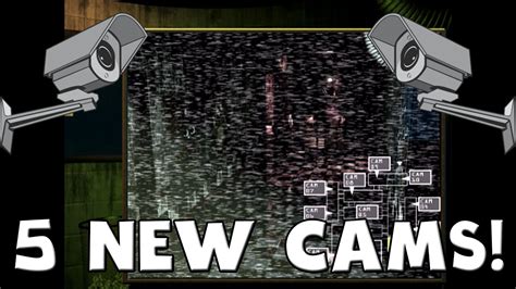 Five Nights At Freddys 3 Five More Cameras Cameras In The Vents