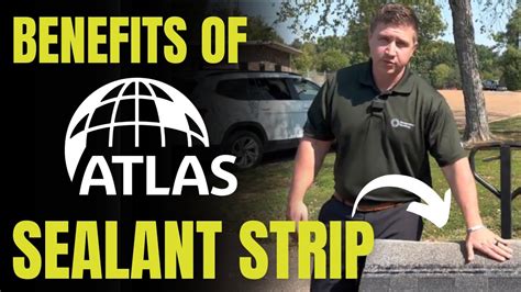 Benefits Of Atlas Shingle Sealant Strip Atlasshingles Youtube