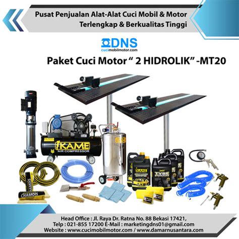 Paket Motor Hidrolik Pabrik Hidrolik Cuci Mobil Dan Motor