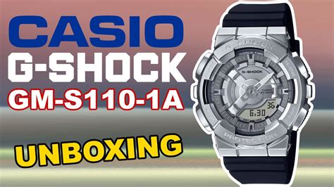 Casio G Shock Gm S110 1a Unboxing Youtube