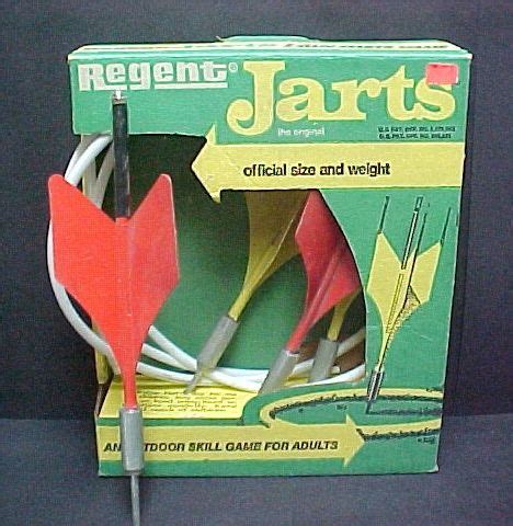 Lawn Darts Meme Vintage Regent Jarts Lawn Darts 2-red 2-blue By ...