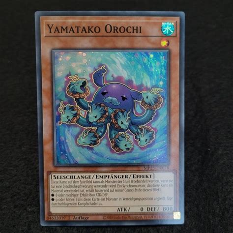 Yu Gi Oh Yamatako Orochi Mp23 De078 Super Rare 1auflage Kaufen Auf
