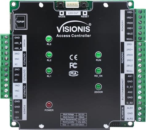 Amazon Visionis VS AXESS 2ETL PCB Two Door Network Access Control