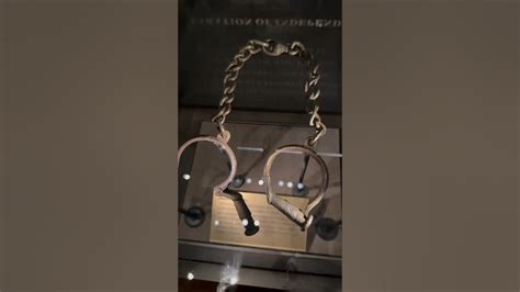 Slaves Shackles At African American Museum In Washington Dc Slavery