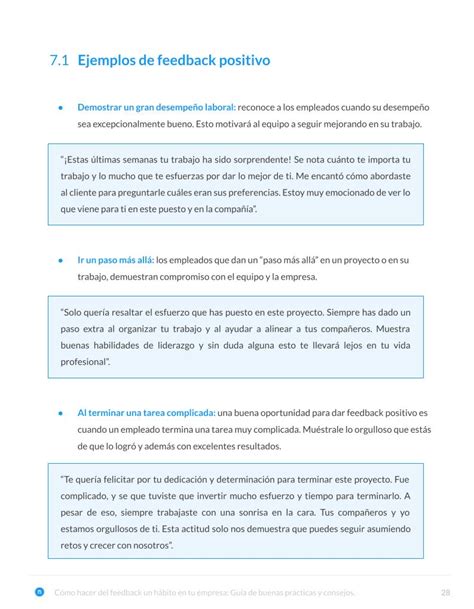 Ejemplos Prácticos Para Dar Un Buen Feedback Laboral