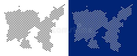 Dot Limnos Greek Island Map Stock Vector Illustration Of Abstraction