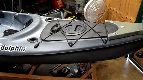 Sundolphin Kayak Homemade Trolling Motor Mount Update Youtube