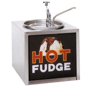 Hot Fudge Machine With Ice Cream