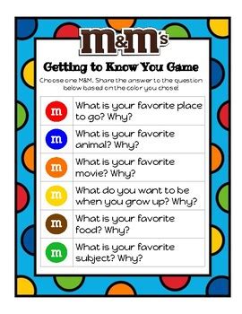 Results for getting to know you games for elementary | TPT