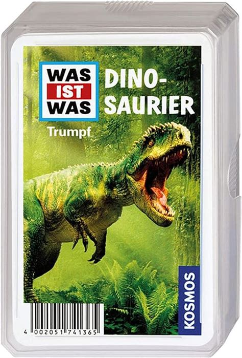 Kosmos Was Ist Was Dinosaurier Trumpfspiel F R Kinder Quartett