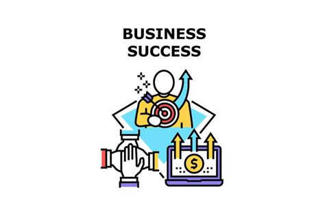 Business Success Vector Concept Color Illustration By Vectorwin Thehungryjpeg