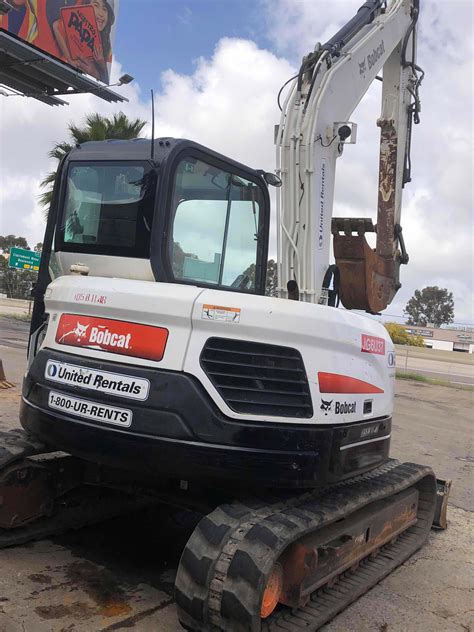 Used Bobcat E Mini Excavator For Sale In Torrance Ca United