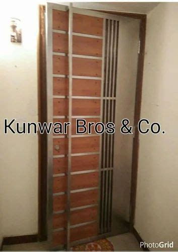 Silver Stainless Steel Steel Main Doors Material Grade Ss 304 Double