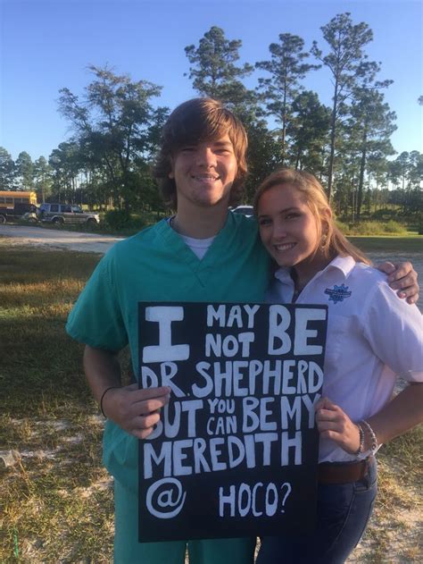 Homecoming Proposal Greys Anatomy Style Homecoming