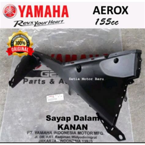 Jual Yamaha Legshield Leksil Sayap Panel Dalam Cover Sambungan Sayap